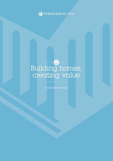 Thumbnail Persimmon Annual Report 2015