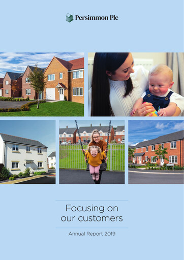 Thumbnail Persimmon Annual Report 2019