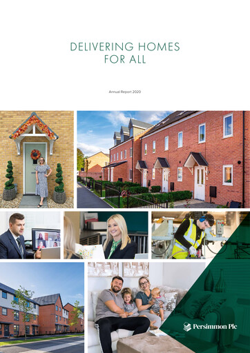 Thumbnail Persimmon Annual Report 2020