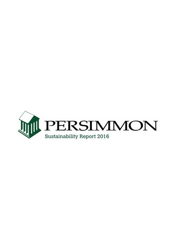 Thumbnail Persimmon Sustainability Report 2016