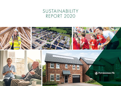 Thumbnail Persimmon Sustainability Report 2020