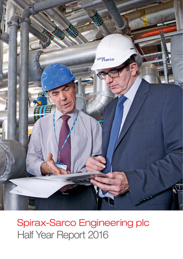 Thumbnail Spirax-Sarco Engineering Half-year Report 2016