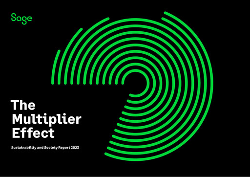 Thumbnail Sage Group
 Sustainability Report 2023