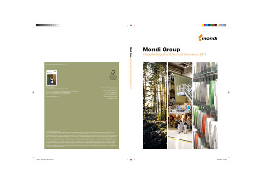 Thumbnail Mondi
 Annual Report 2011