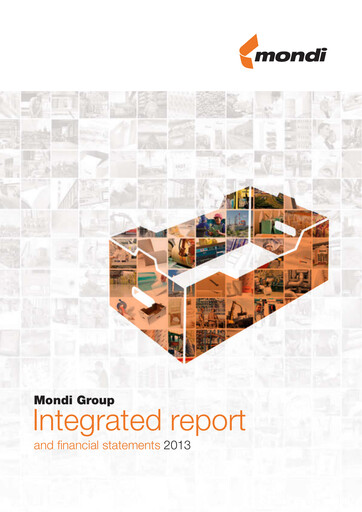 Thumbnail Mondi
 Annual Report 2013