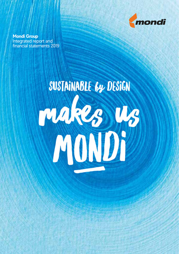 Thumbnail Mondi
 Annual Report 2019