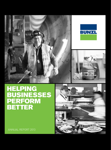Thumbnail Bunzl Annual Report 2013
