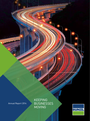 Thumbnail Bunzl Annual Report 2014