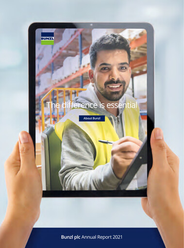 Thumbnail Bunzl Annual Report 2021