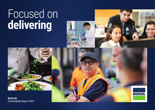 Thumbnail Bunzl Sustainability Report 2025