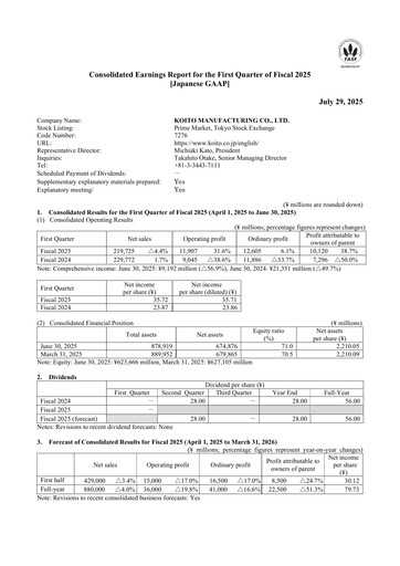 Thumbnail Koito Manufacturing Quarterly Report 2025-q1