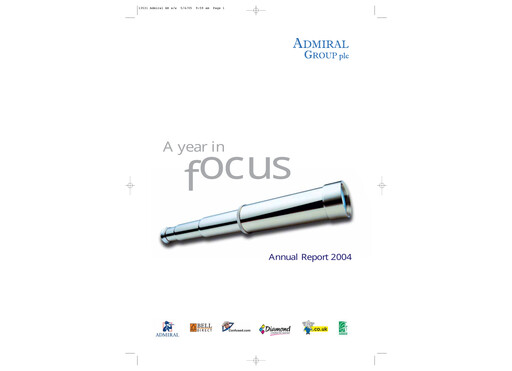 Thumbnail Admiral Group Annual Report 2004