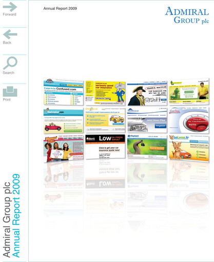 Thumbnail Admiral Group Annual Report 2009