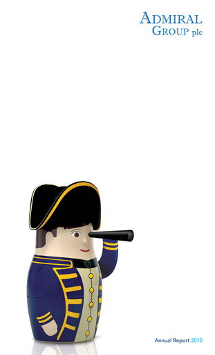 Thumbnail Admiral Group Annual Report 2010