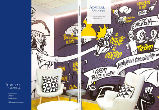 Thumbnail Admiral Group Annual Report 2016