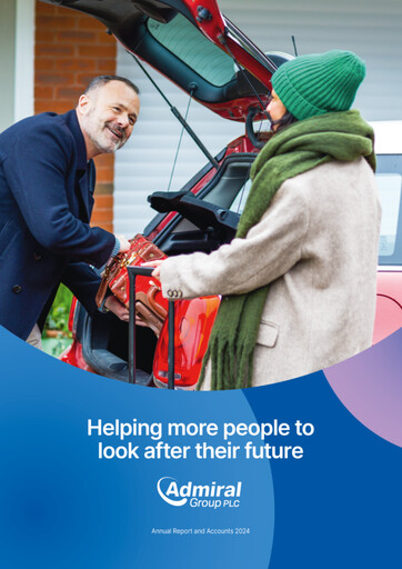 Thumbnail Admiral Group Annual Report 2024