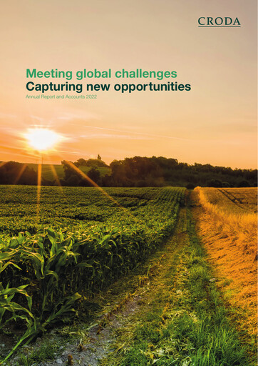 Thumbnail Croda International Annual Report 2022