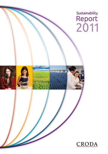 Thumbnail Croda International Sustainability Report 2011