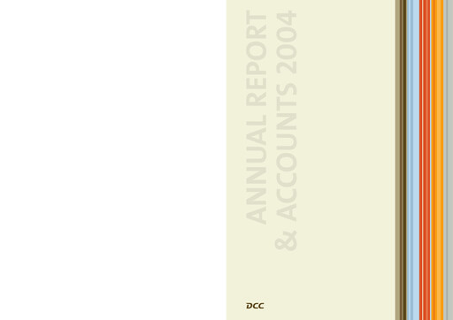 Thumbnail DCC plc Annual Report 2004