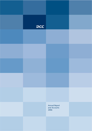 Thumbnail DCC plc Annual Report 2006