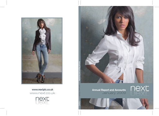 Thumbnail Next plc
 Annual Report 2008-2009