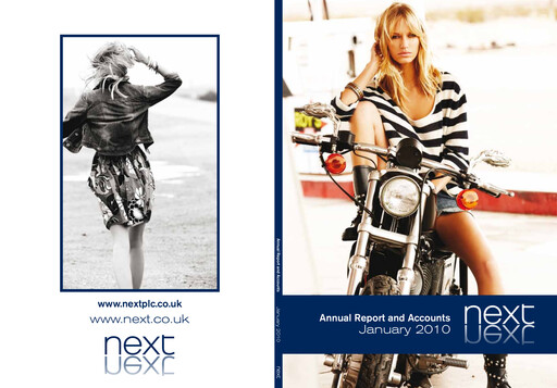 Thumbnail Next plc
 Annual Report 2009-2010