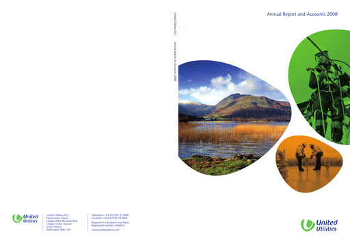 Thumbnail United Utilities Annual Report 2008
