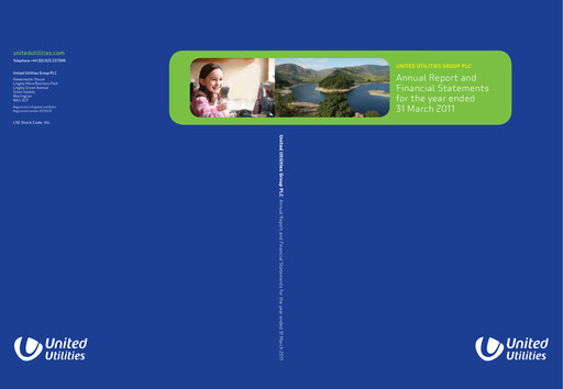 Thumbnail United Utilities Annual Report 2011