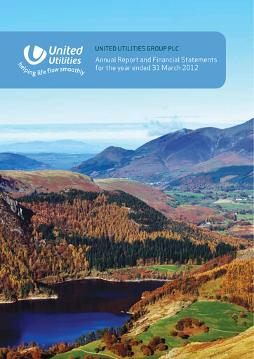 Thumbnail United Utilities Annual Report 2012