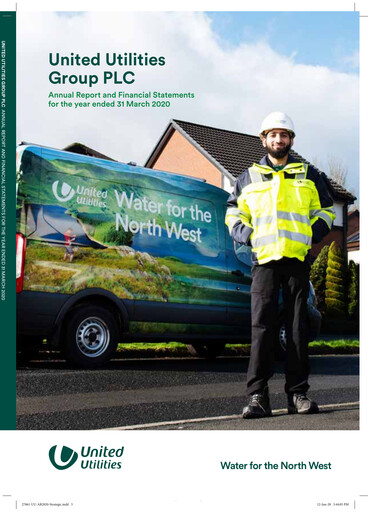 Thumbnail United Utilities Annual Report 2019-2020
