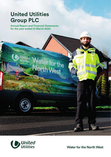 Thumbnail United Utilities Annual Report 2020