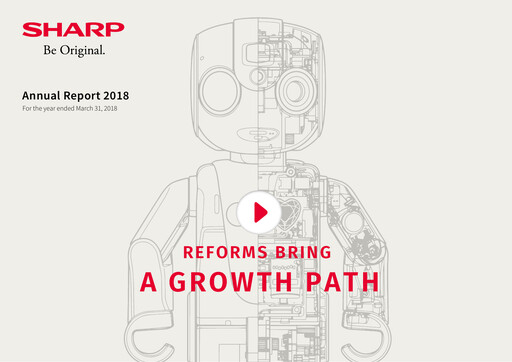 Thumbnail Sharp Corporation Annual Report 2018