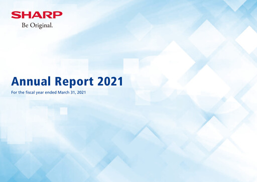 Thumbnail Sharp Corporation Annual Report 2021