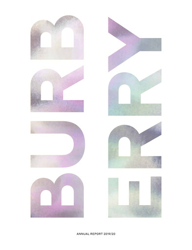 Thumbnail Burberry Annual Report 2019-2020