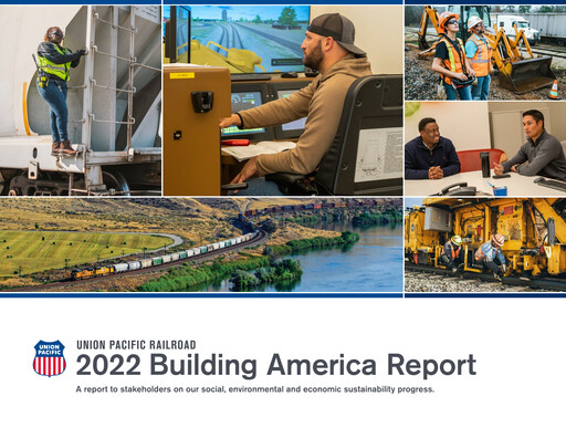 Thumbnail Union Pacific Corporation Sustainability Report 2022