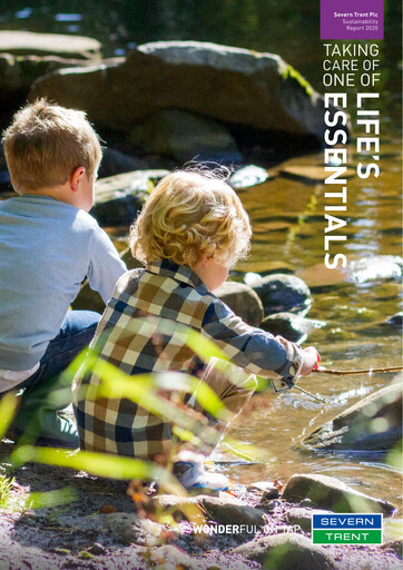 Thumbnail Severn Trent Sustainability Report 2020