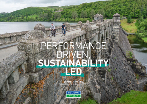 Thumbnail Severn Trent Sustainability Report 2023