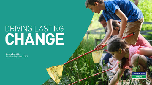 Thumbnail Severn Trent Sustainability Report 2024