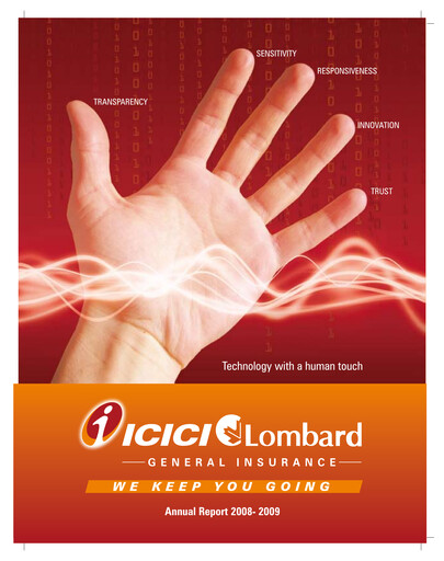 Thumbnail ICICI Lombard Annual Report 2008-2009