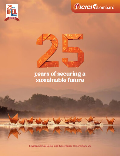Miniature ICICI Lombard Rapport ESG 2025-2026