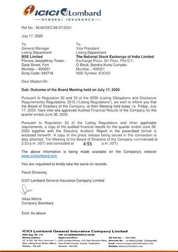 Thumbnail ICICI Lombard Quarterly Report 2020-q1