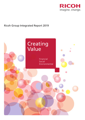Thumbnail Ricoh Company Annual Report 2019