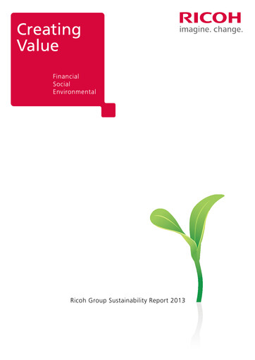 Thumbnail Ricoh Company Sustainability Report 2013