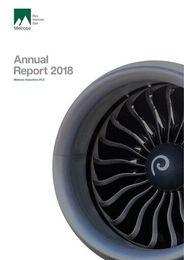 Thumbnail Melrose Industries Annual Report 2018