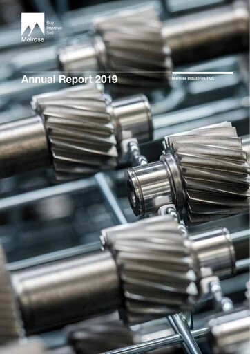 Thumbnail Melrose Industries Annual Report 2019