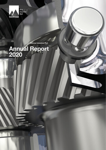 Thumbnail Melrose Industries Annual Report 2020