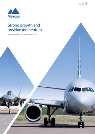 Thumbnail Melrose Industries Annual Report 2025