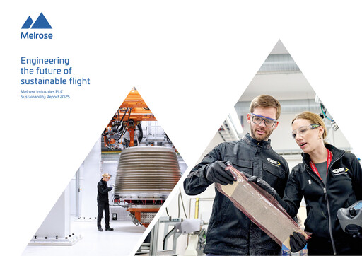 Thumbnail Melrose Industries Sustainability Report 2025
