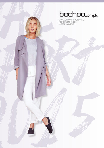 Thumbnail Boohoo Group Annual Report 2015