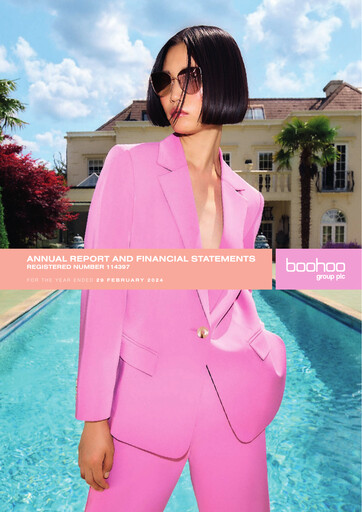 Thumbnail Boohoo Group Annual Report 2024